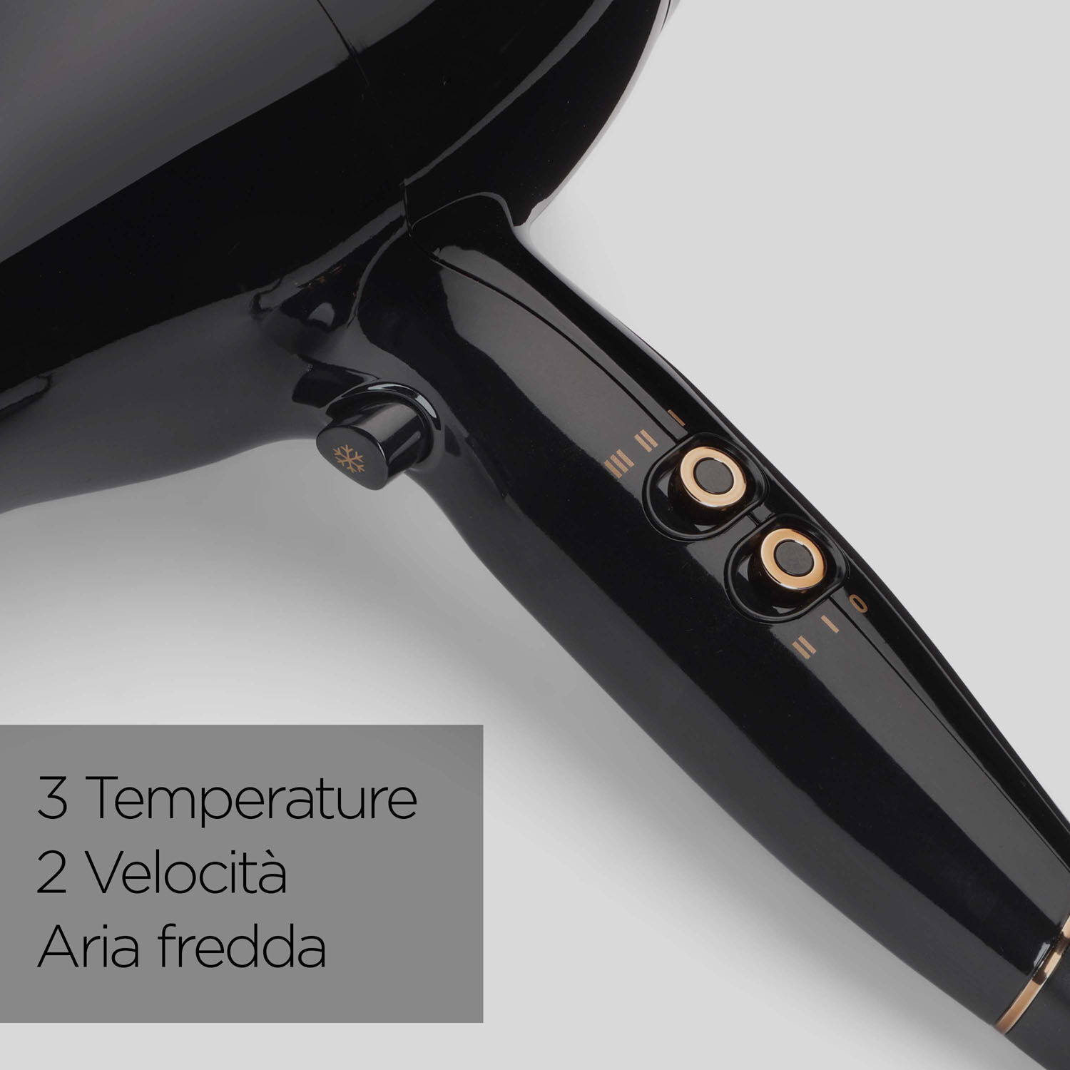 3 Temperature
2 Velocit&agrave;
Aria fredda